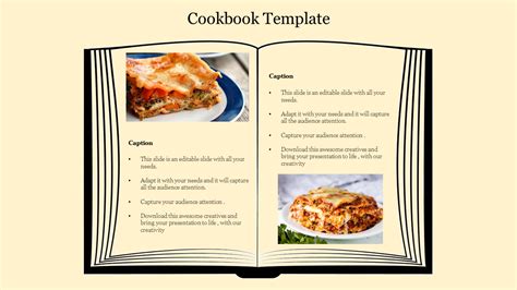 Cookbook Template Google Slides